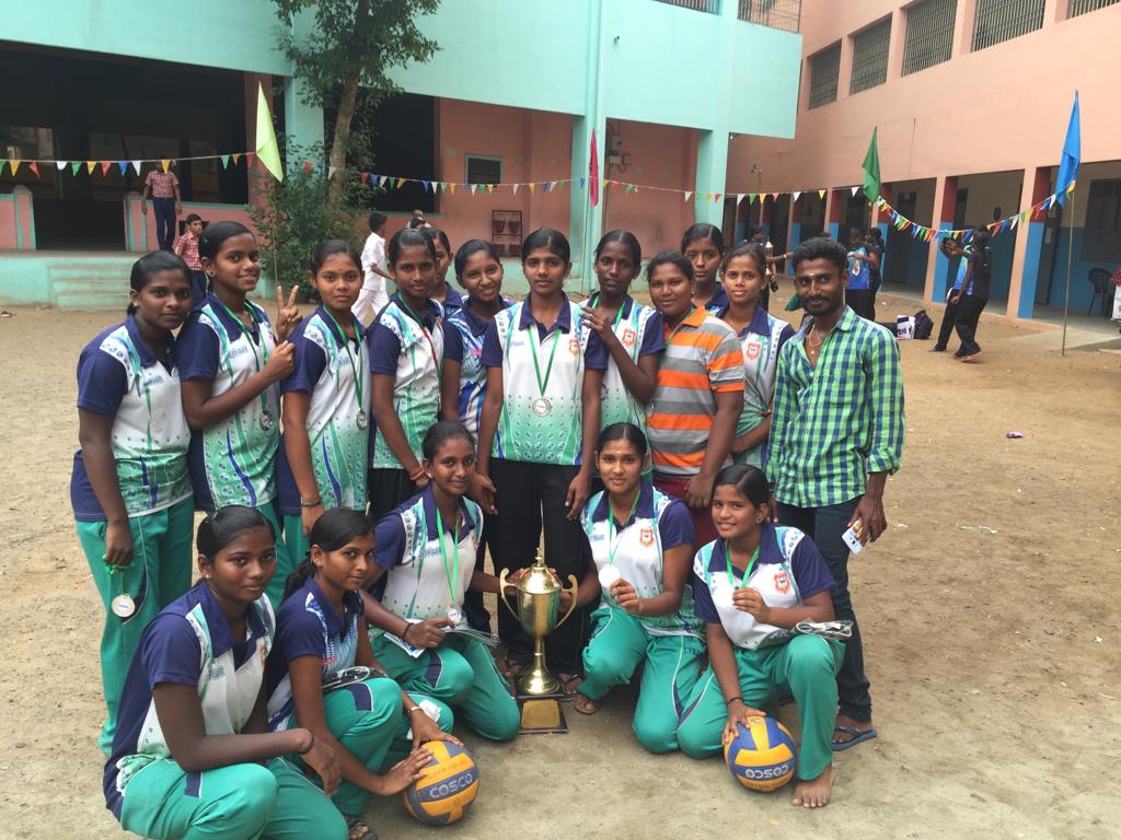 Chellammal school-volley ball Tournament